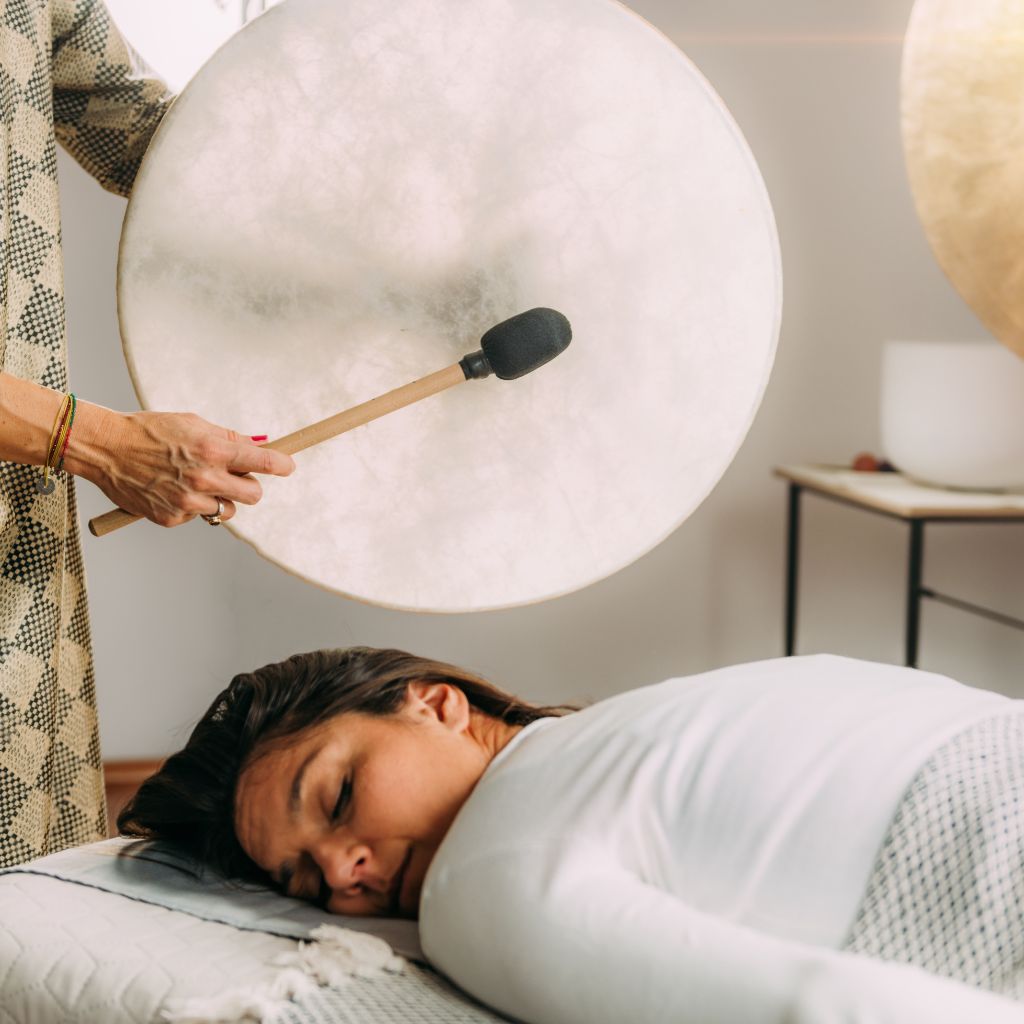 body and mind healing - sound therapy - bed